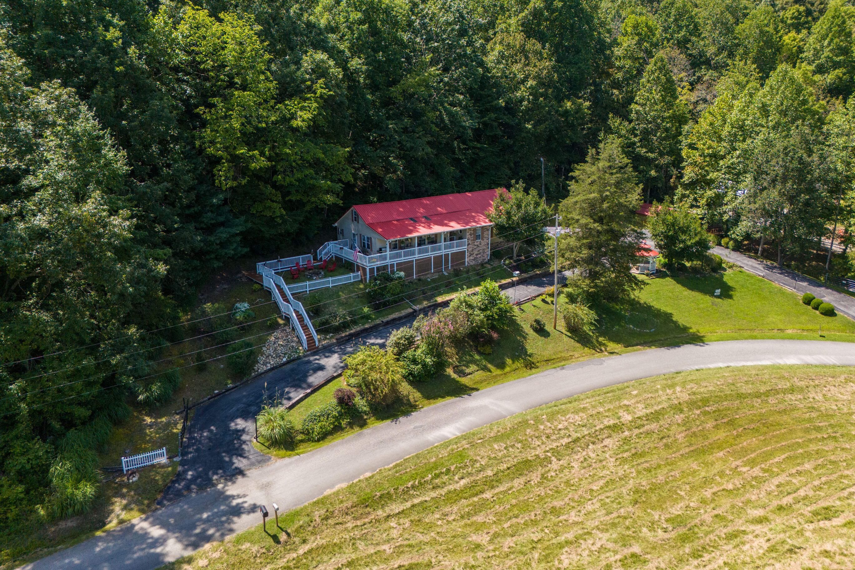 1329 Barnett Road Brodhead, KY 40409 - Photo 36 of 58 20240822-1329-Barnett-Rd-drone-tem-001_w