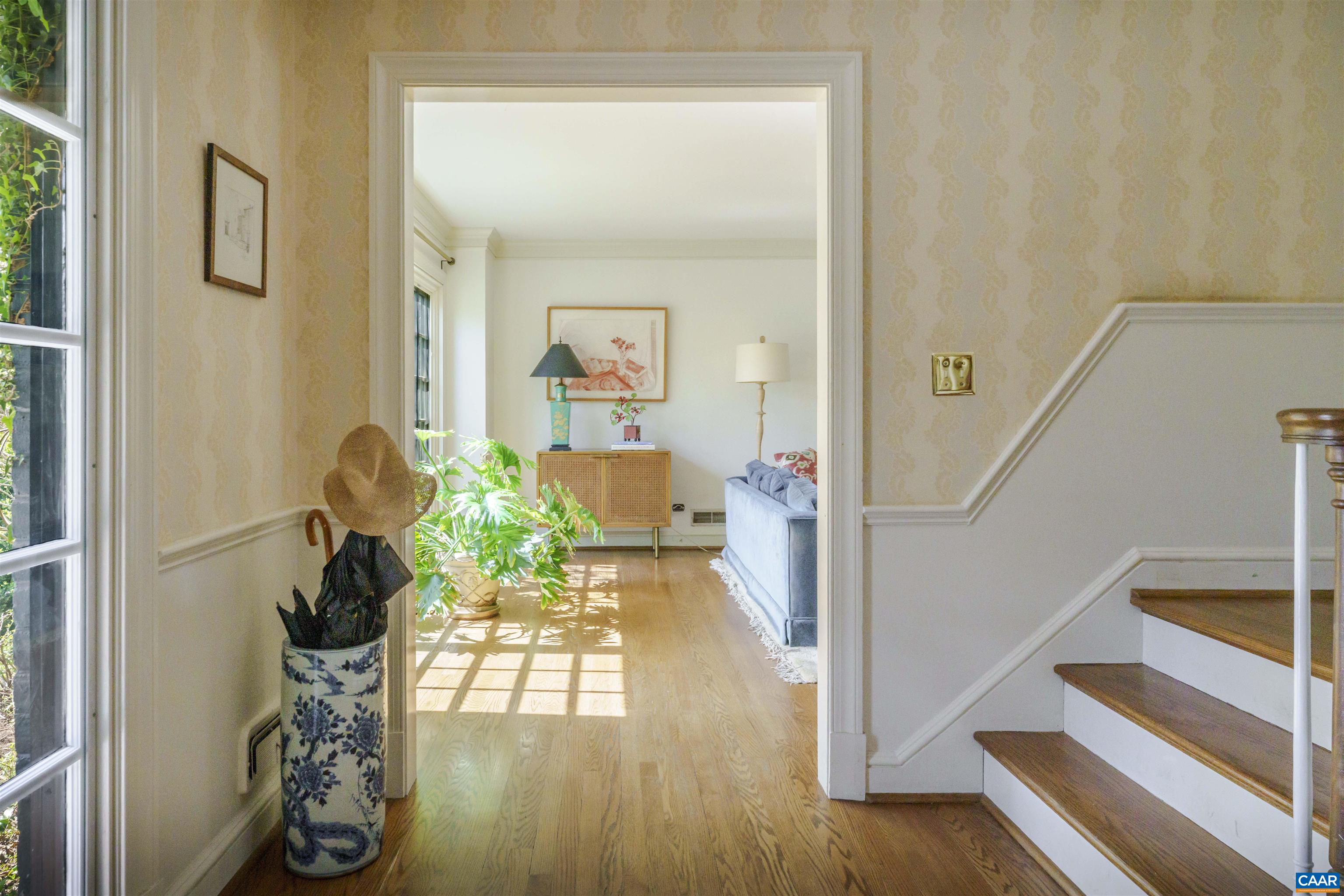 Foyer measures 13'4"  X 8'2"