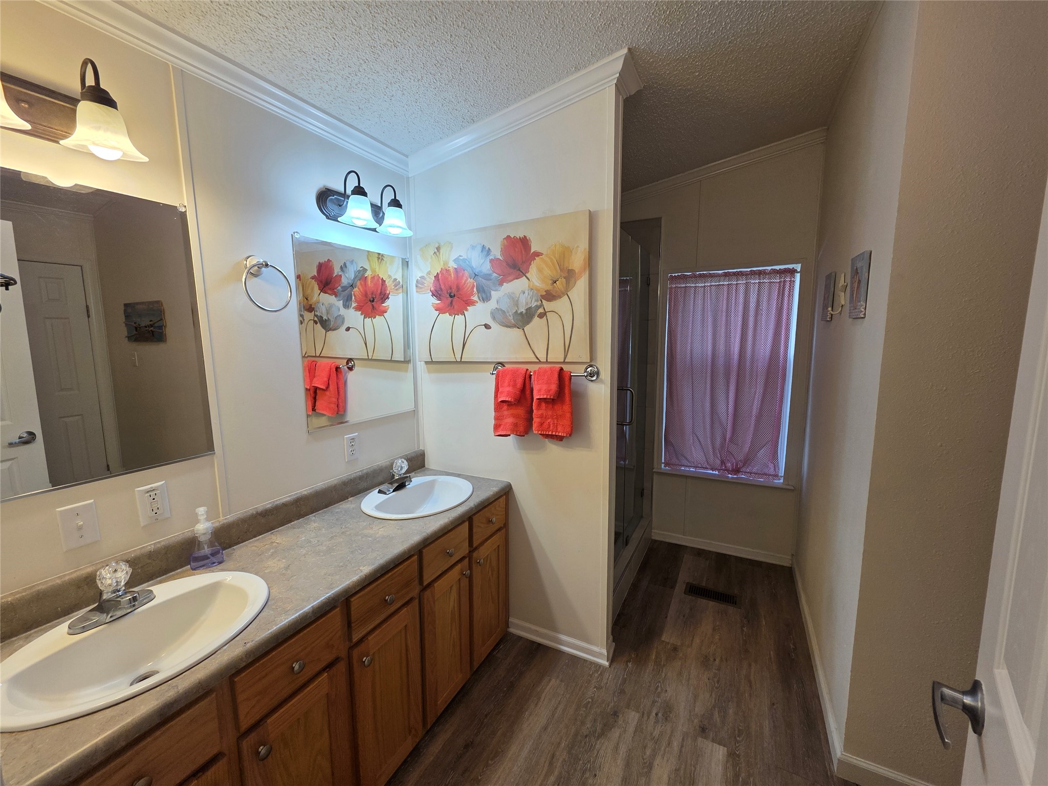 70 Montego Way Point Blank, TX 77364 - Photo 28 of 41 a bathroom with a sink and a mirror