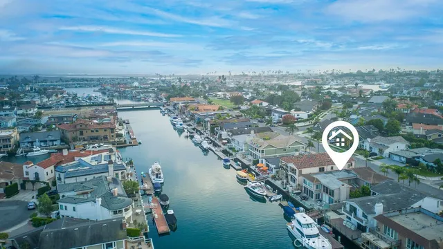 a view of a lake with outdoor space