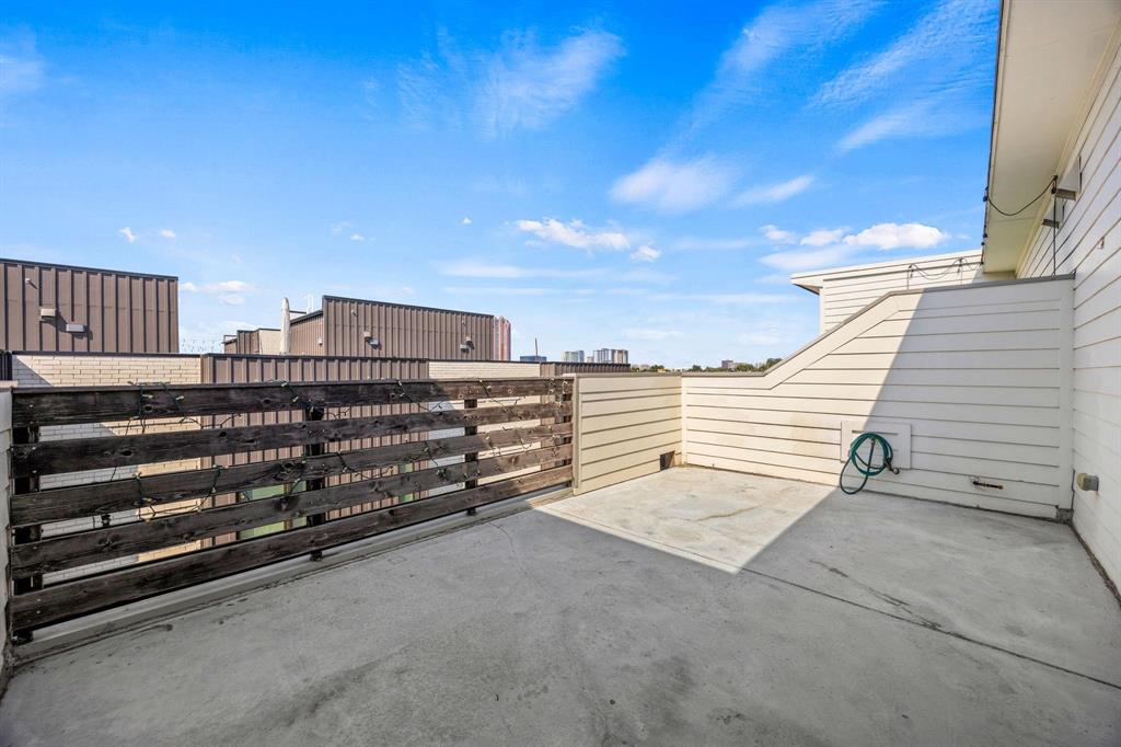 4690 Monarch Street, Unit 20 Dallas, TX 75204 - Photo 23 of 26 a view of a terrace with sky view