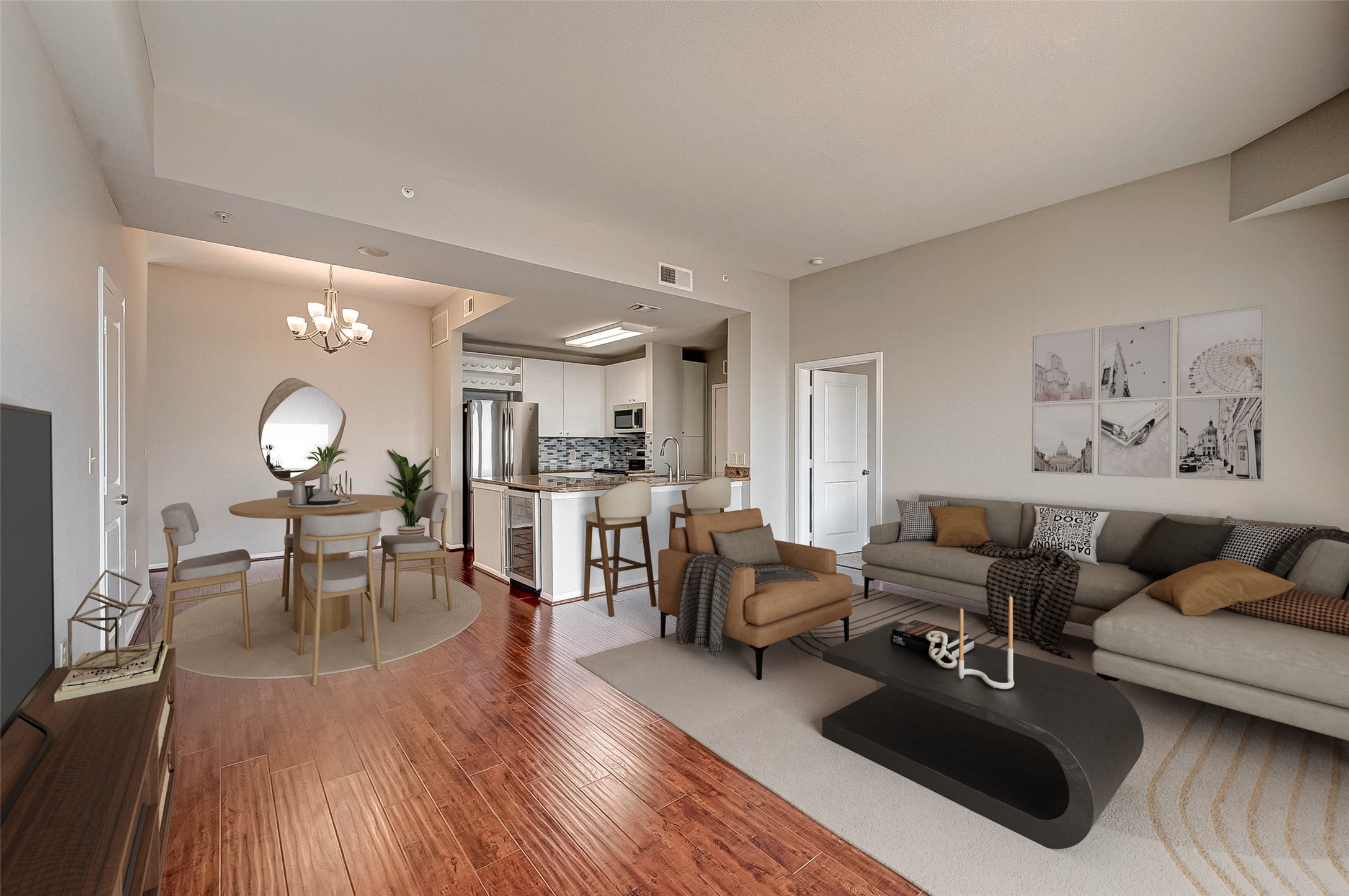 3505 Sage Road, Unit 2106 Houston, TX 77056 - Photo 31 of 31 Experience seamless living in this stylish open floor plan, perfect for entertaining and relaxation.