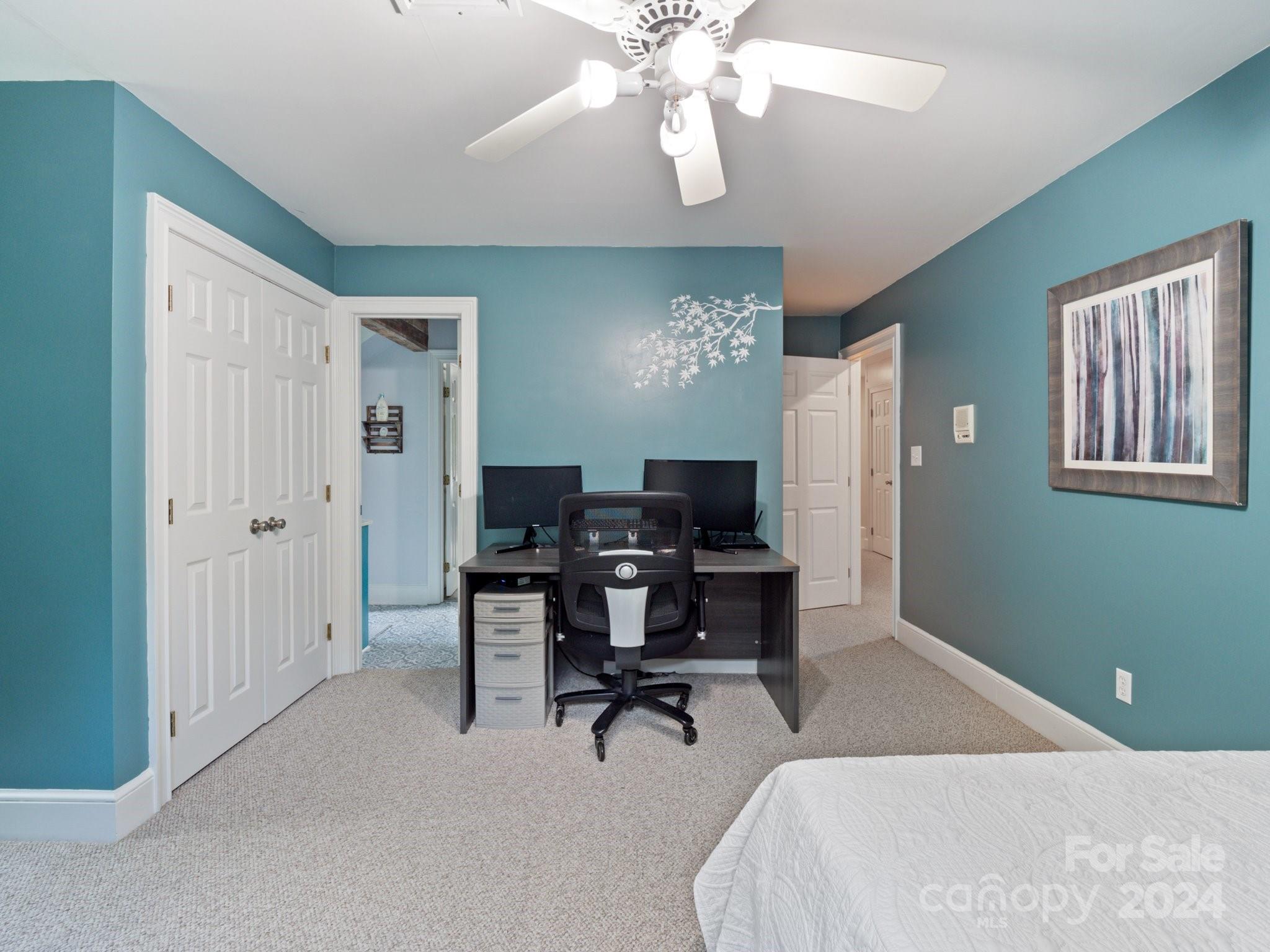 1971 Tara Trail Lancaster, SC 29720 - Photo 35 of 48 a workspace with chandelier fan and a window