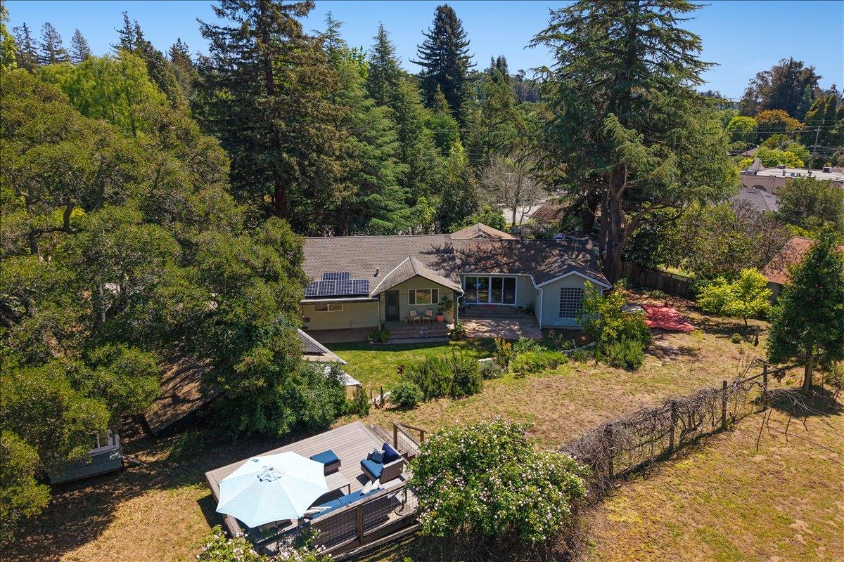 11 Eureka Canyon Road Corralitos, CA 95076 - Photo 39 of 46 an aerial view of a house with a yard