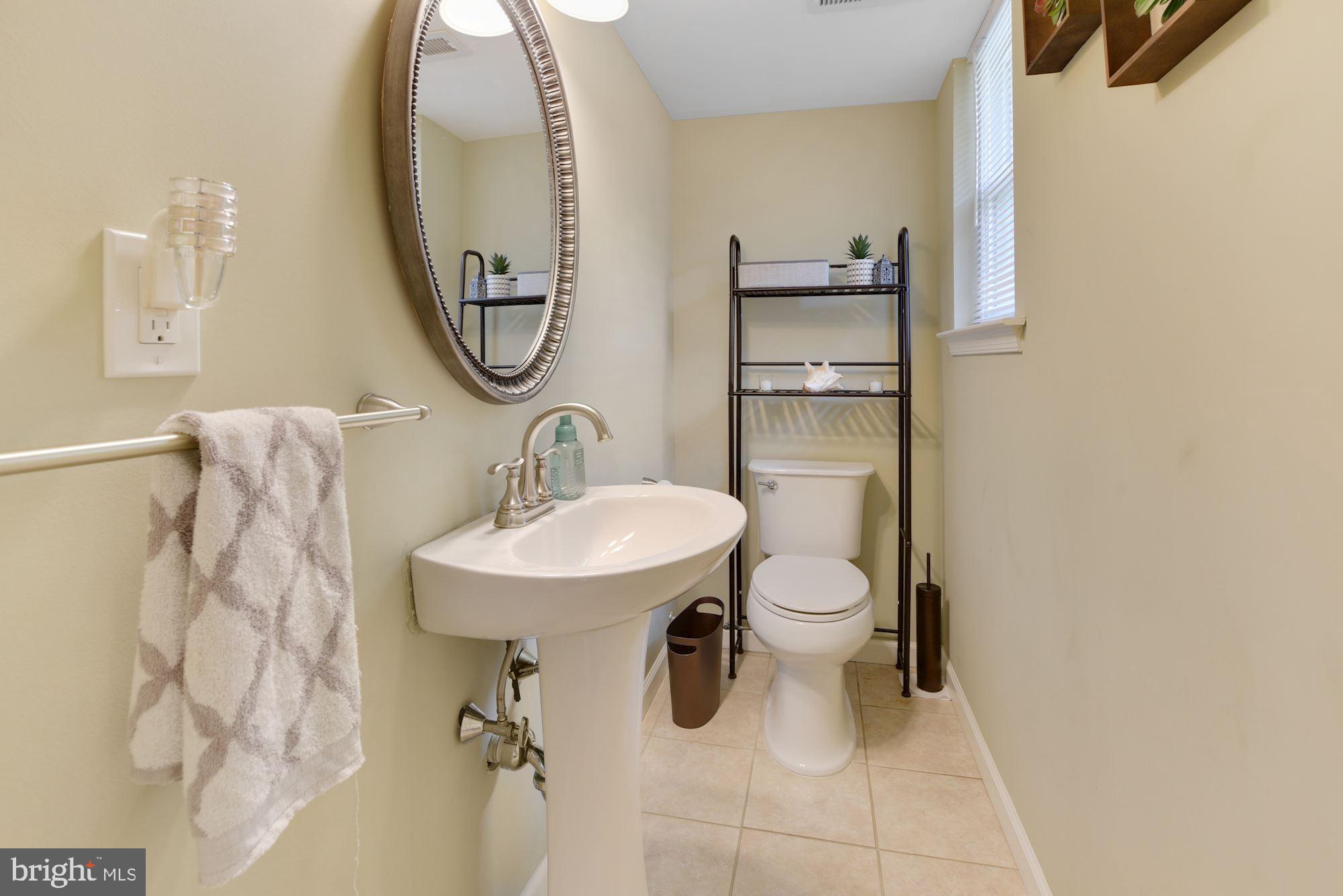 206 Bass Road Marlton, NJ 08053 - Photo 26 of 47 Lower Level Powder Room