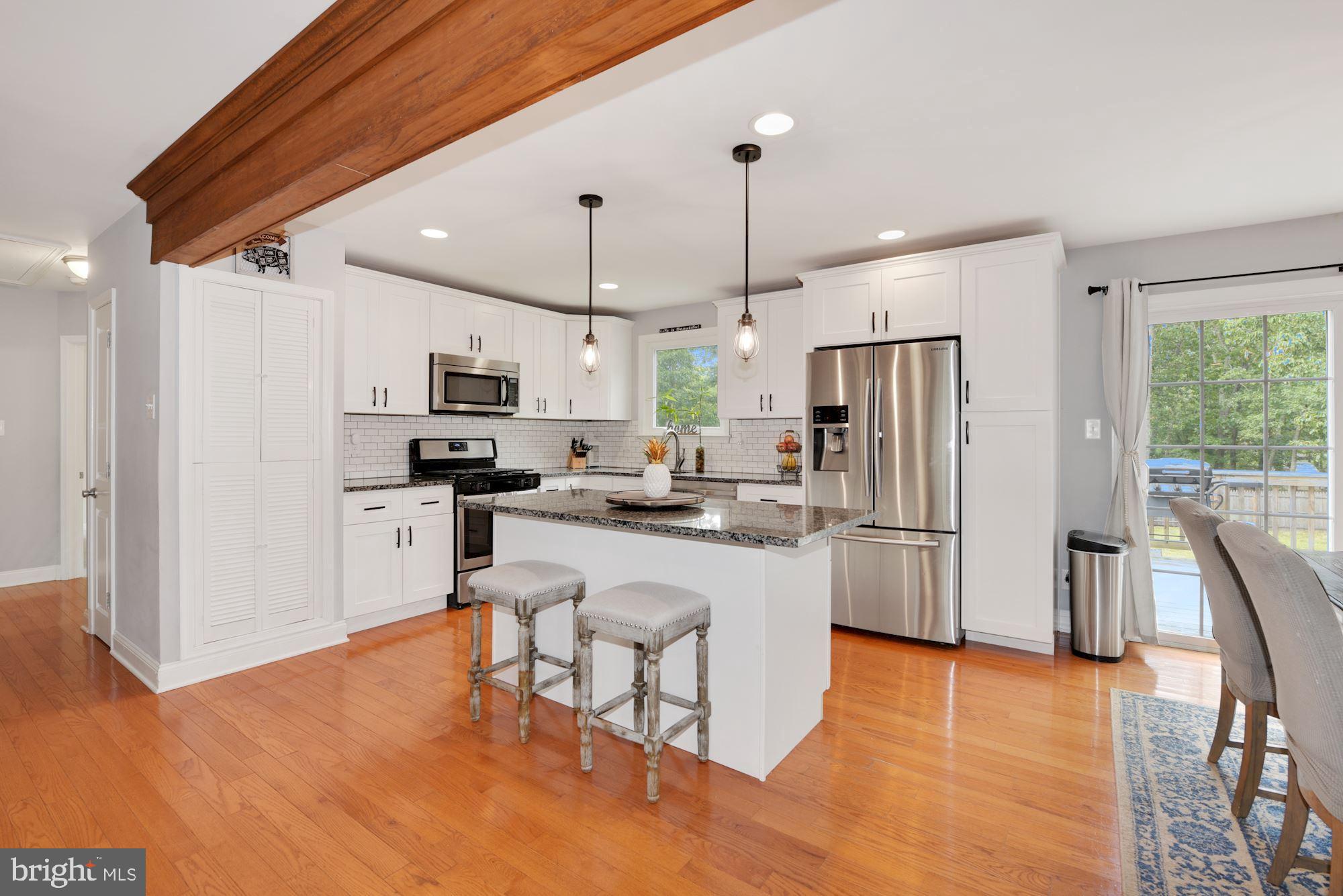 206 Bass Road Marlton, NJ 08053 - Photo 8 of 47 Granite Kitchen w/Island