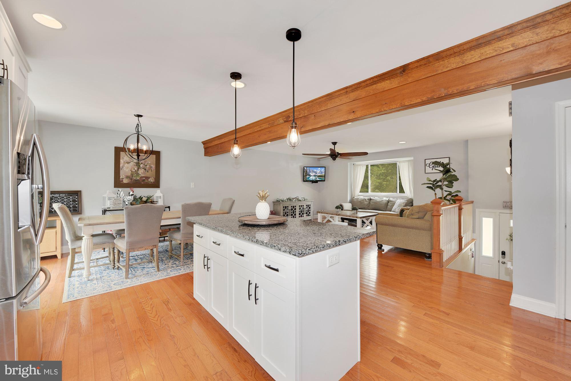 206 Bass Road Marlton, NJ 08053 - Photo 10 of 47 Granite Kitchen w/Island