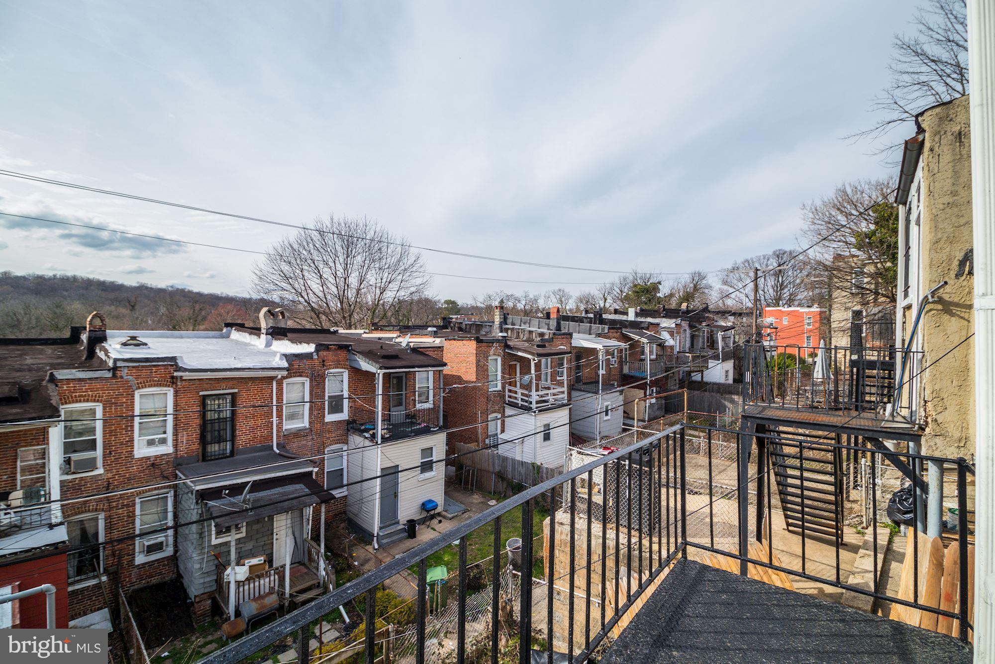 1016 North Rosedale Street Baltimore, MD 21216 - Photo 24 of 58 a view of city from balcony