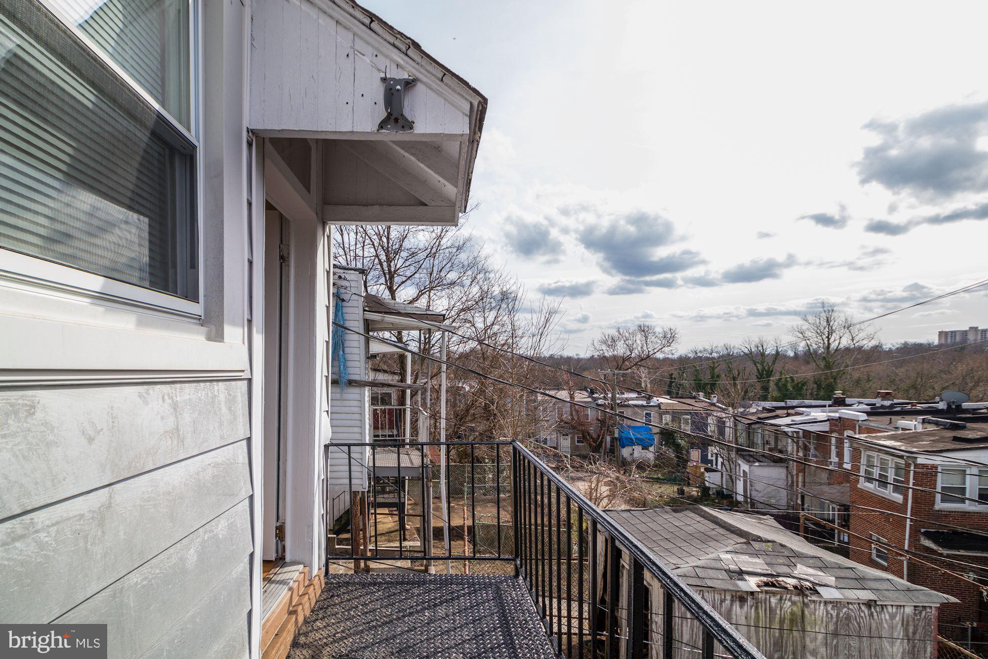 1016 North Rosedale Street Baltimore, MD 21216 - Photo 25 of 58 a view of city from balcony