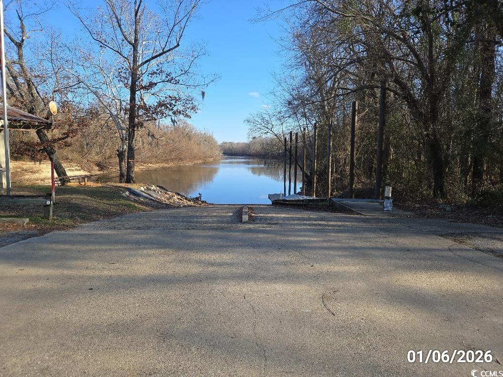 1341 Allison Landing Road Johnsonville, SC 29555 - Photo 2 of 27 View of yard with a boat ramp and a water view