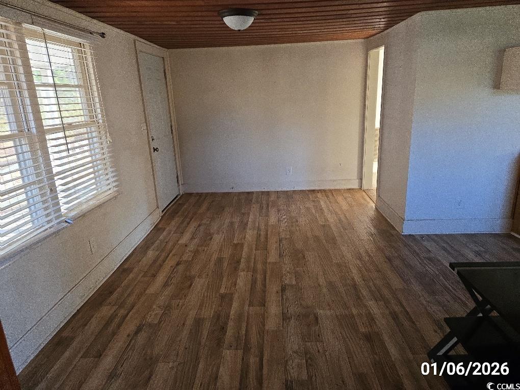 1341 Allison Landing Road Johnsonville, SC 29555 - Photo 23 of 27 Spare room with dark wood-style floors