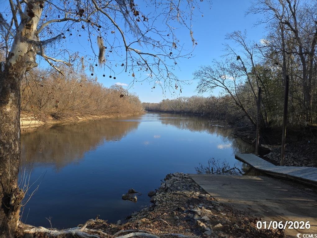 1341 Allison Landing Road Johnsonville, SC 29555 - Photo 4 of 27 Water view with a forest