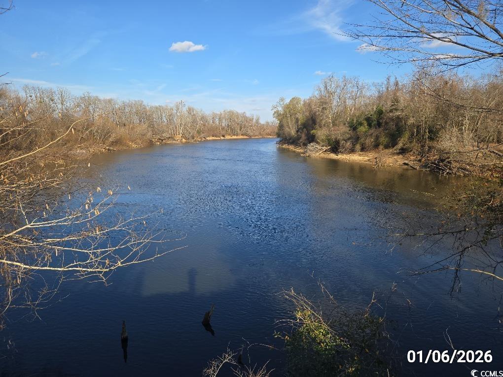 1341 Allison Landing Road Johnsonville, SC 29555 - Photo 6 of 27 Water view featuring a heavily wooded area