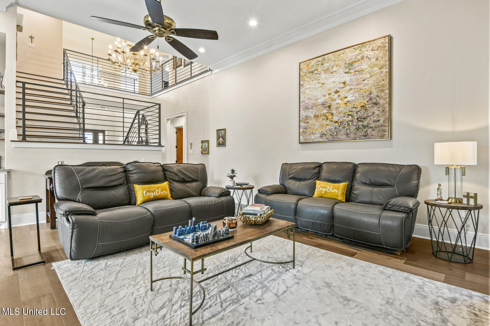 10788 East Taylor Road Gulfport, MS 39503 - Photo 10 of 25 10788 family room stairs