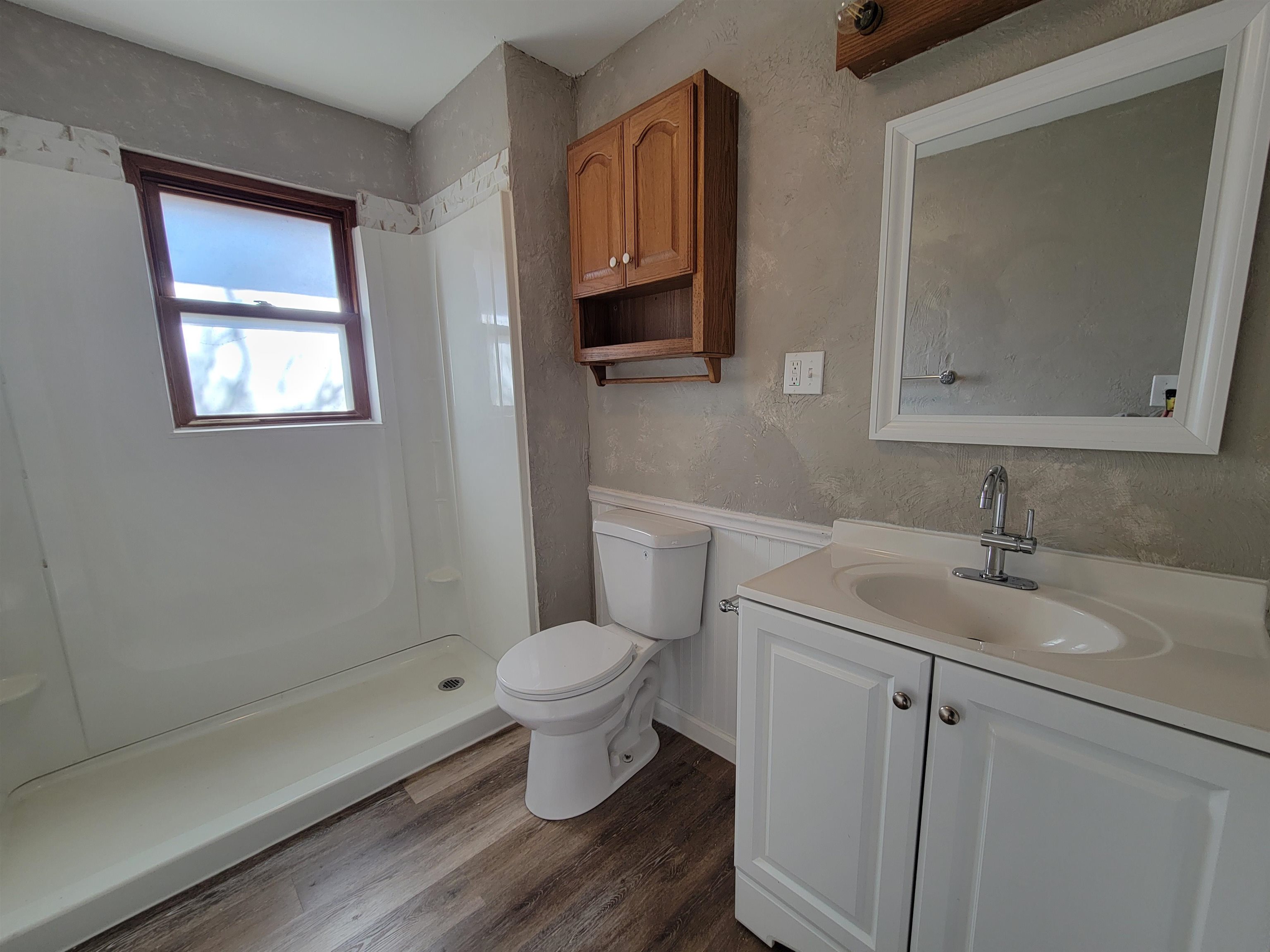 1352 Chartres Street LaSalle, IL 61301 - Photo 13 of 32 a bathroom with a granite countertop toilet sink and mirror