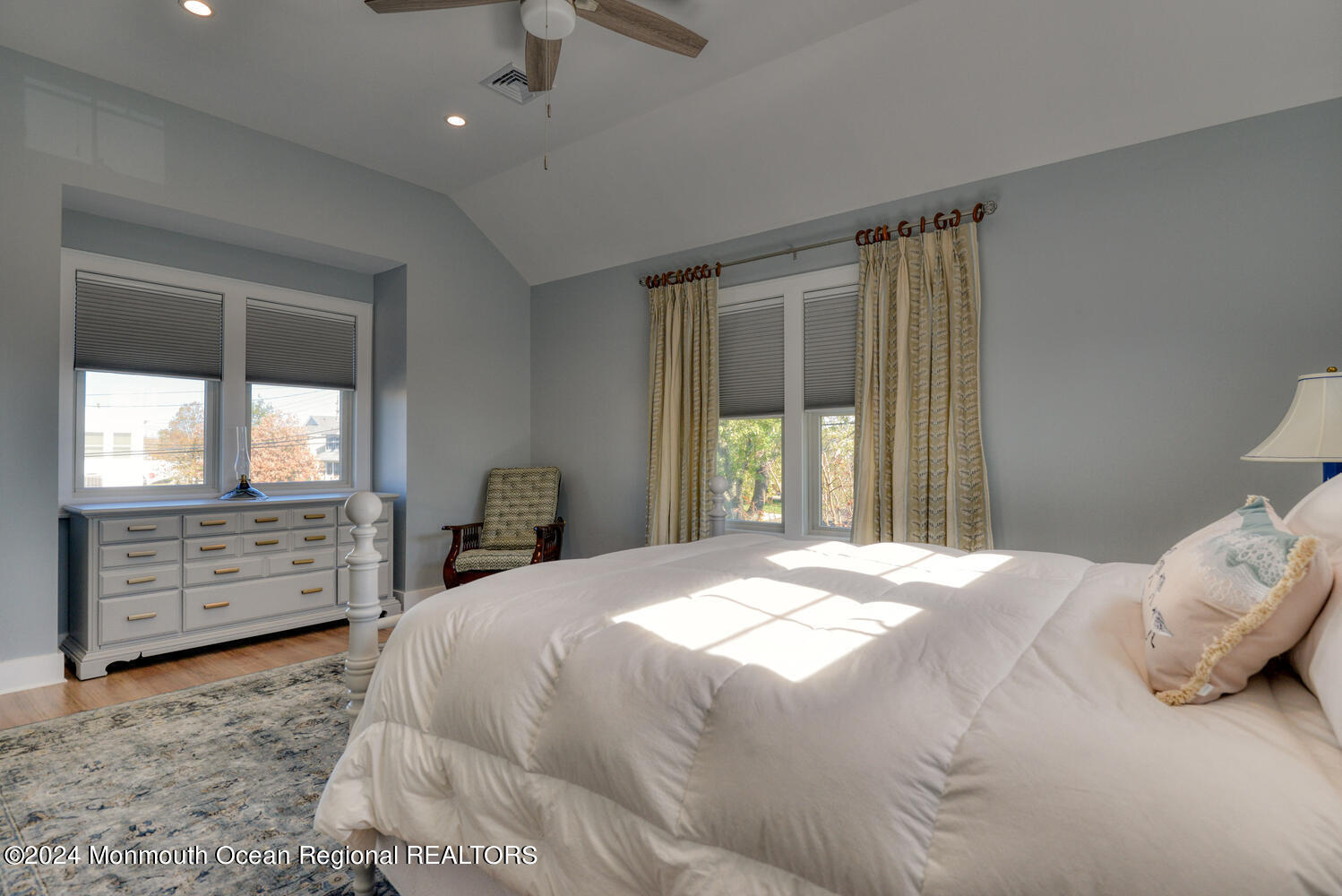 105 St Louis Avenue Point Pleasant Beach, NJ 08742 - Photo 17 of 25 a bedroom with a bed dresser and a window