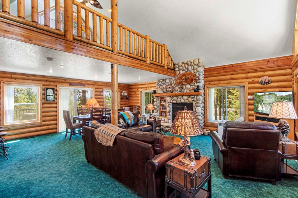 1650 Crown Point Parkway Cascade, ID 83611 - Photo 8 of 40 Lake & Mountain Views From Main Deck