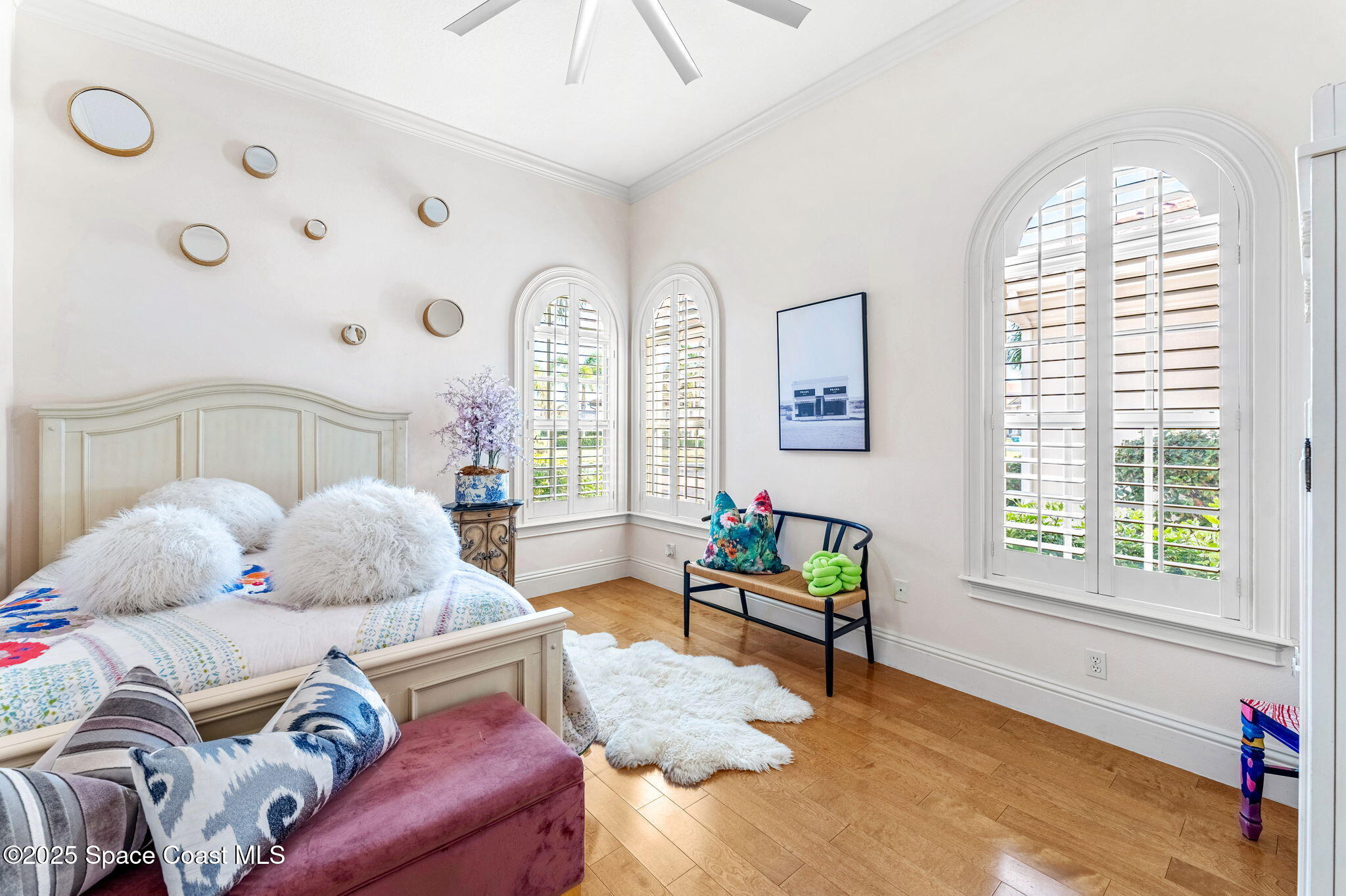 3738 Cappio Drive Melbourne, FL 32940 - Photo 26 of 62 a bedroom with furniture and a window