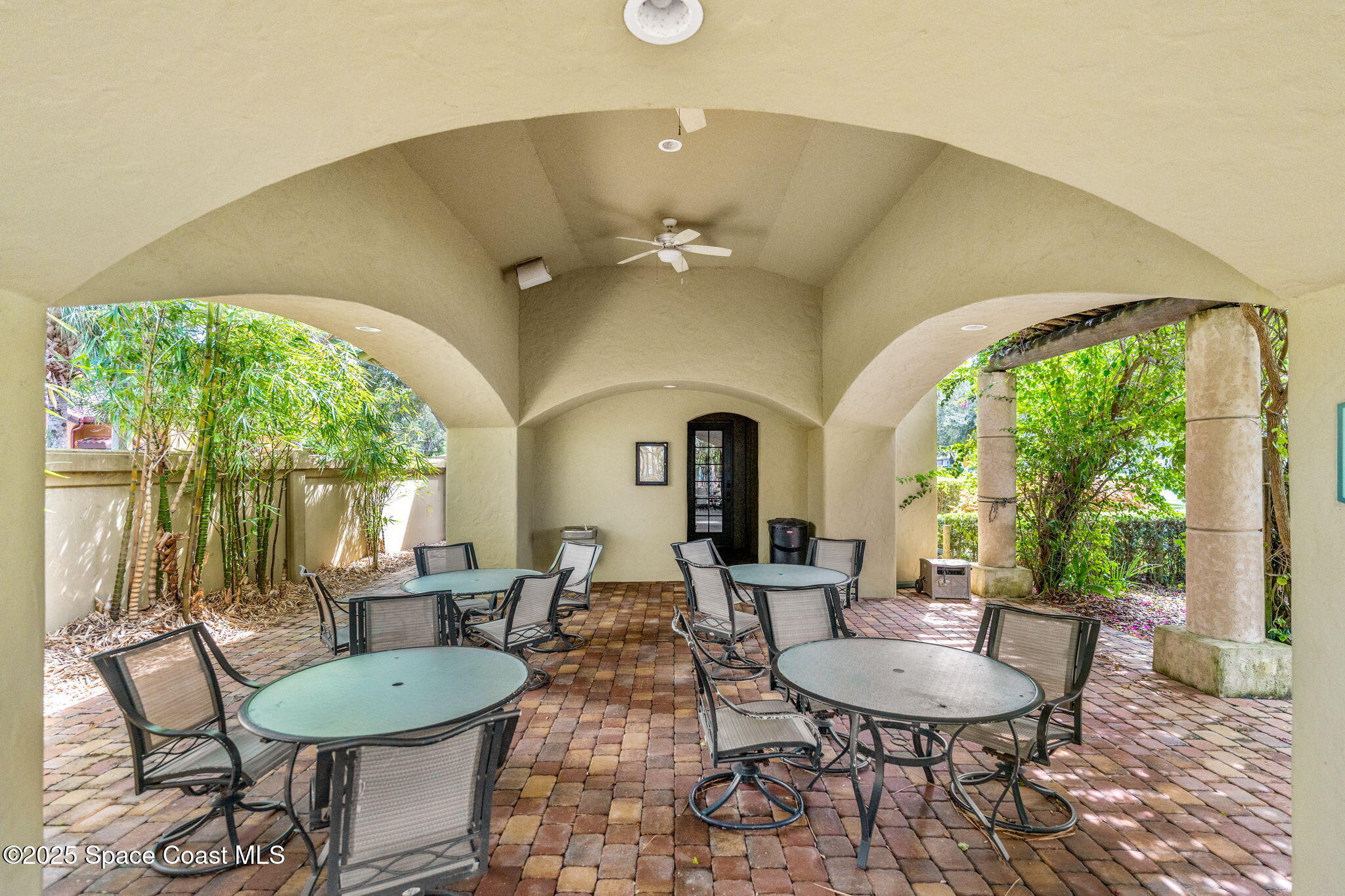 3738 Cappio Drive Melbourne, FL 32940 - Photo 60 of 62 a view of a dining room with furniture window and outside view