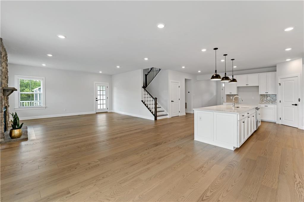 107 Abigail Drive Mars, PA 16046 - Photo 11 of 50 a view of a living room and kitchen