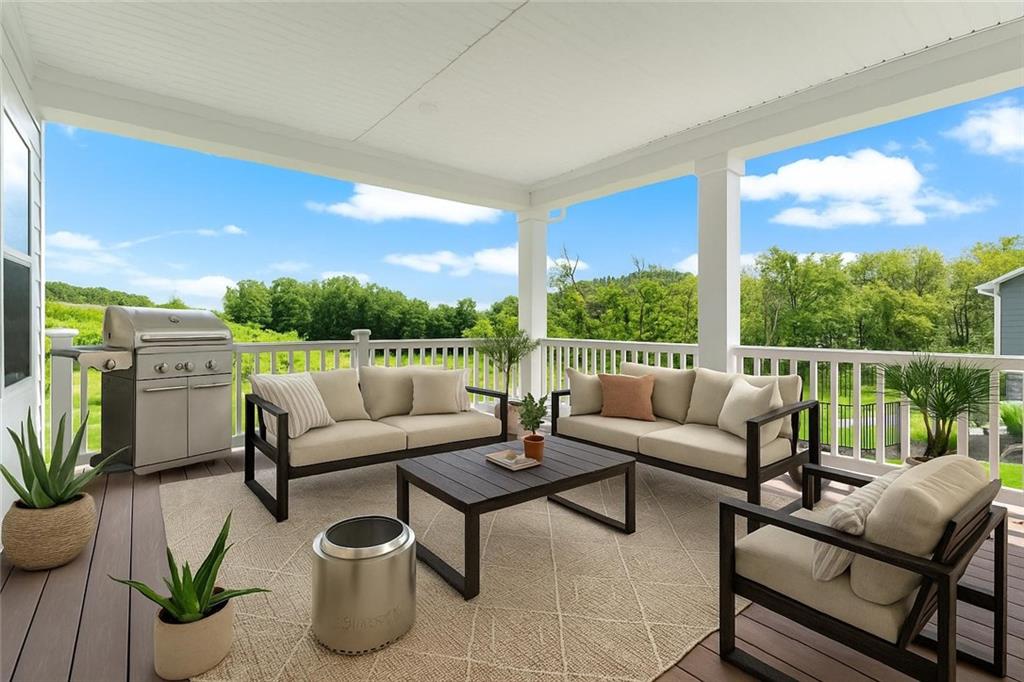 107 Abigail Drive Mars, PA 16046 - Photo 16 of 50 a outdoor living space with furniture and garden view