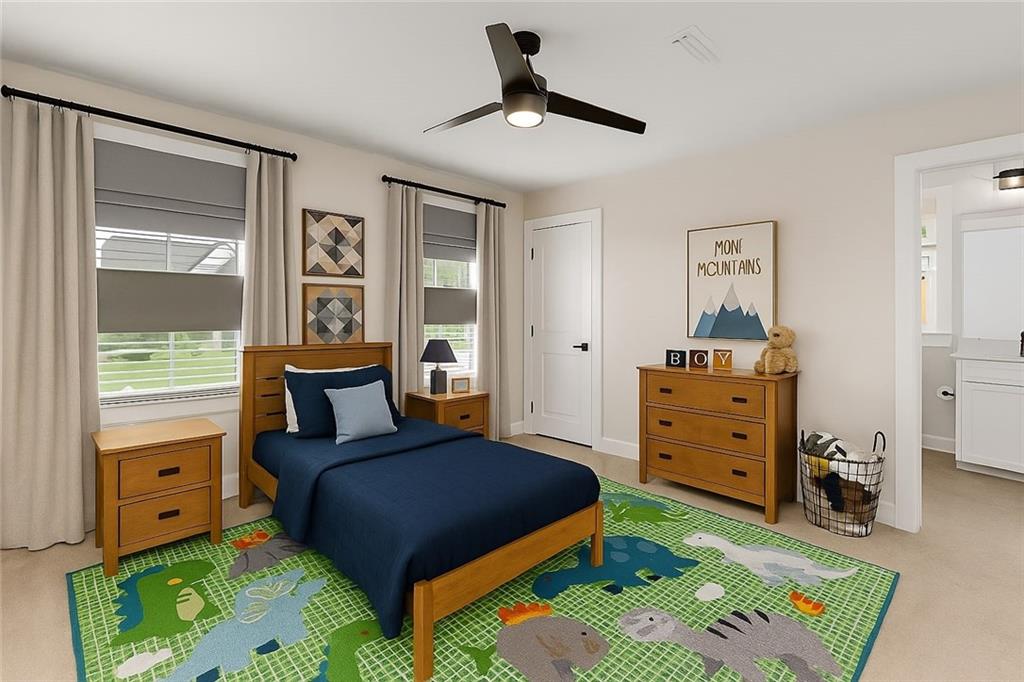 107 Abigail Drive Mars, PA 16046 - Photo 33 of 50 a bedroom with a bed and a dresser