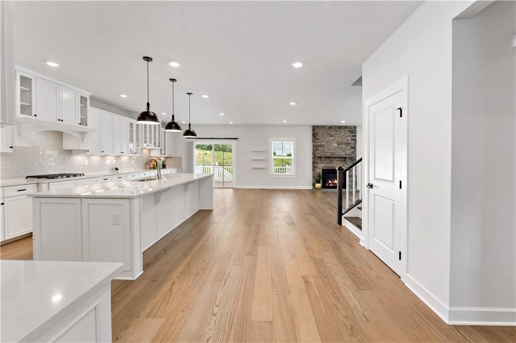 107 Abigail Drive Mars, PA 16046 - Photo 4 of 50 a large white kitchen with a lot of counter space