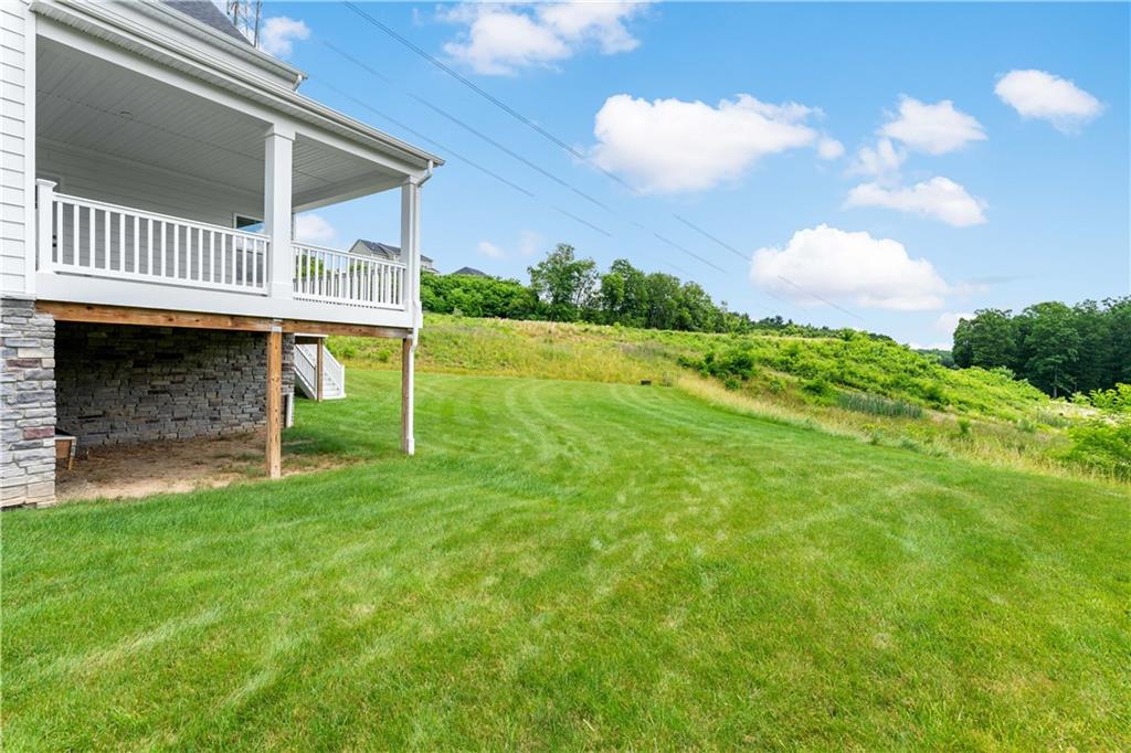 107 Abigail Drive Mars, PA 16046 - Photo 47 of 50 a balcony with a garden