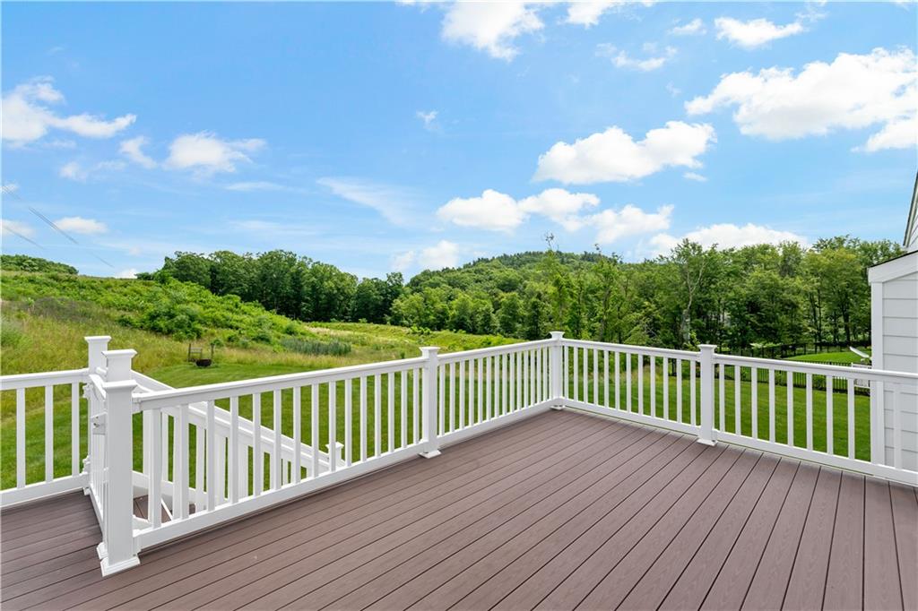 107 Abigail Drive Mars, PA 16046 - Photo 9 of 50 a view of a balcony with wooden floor