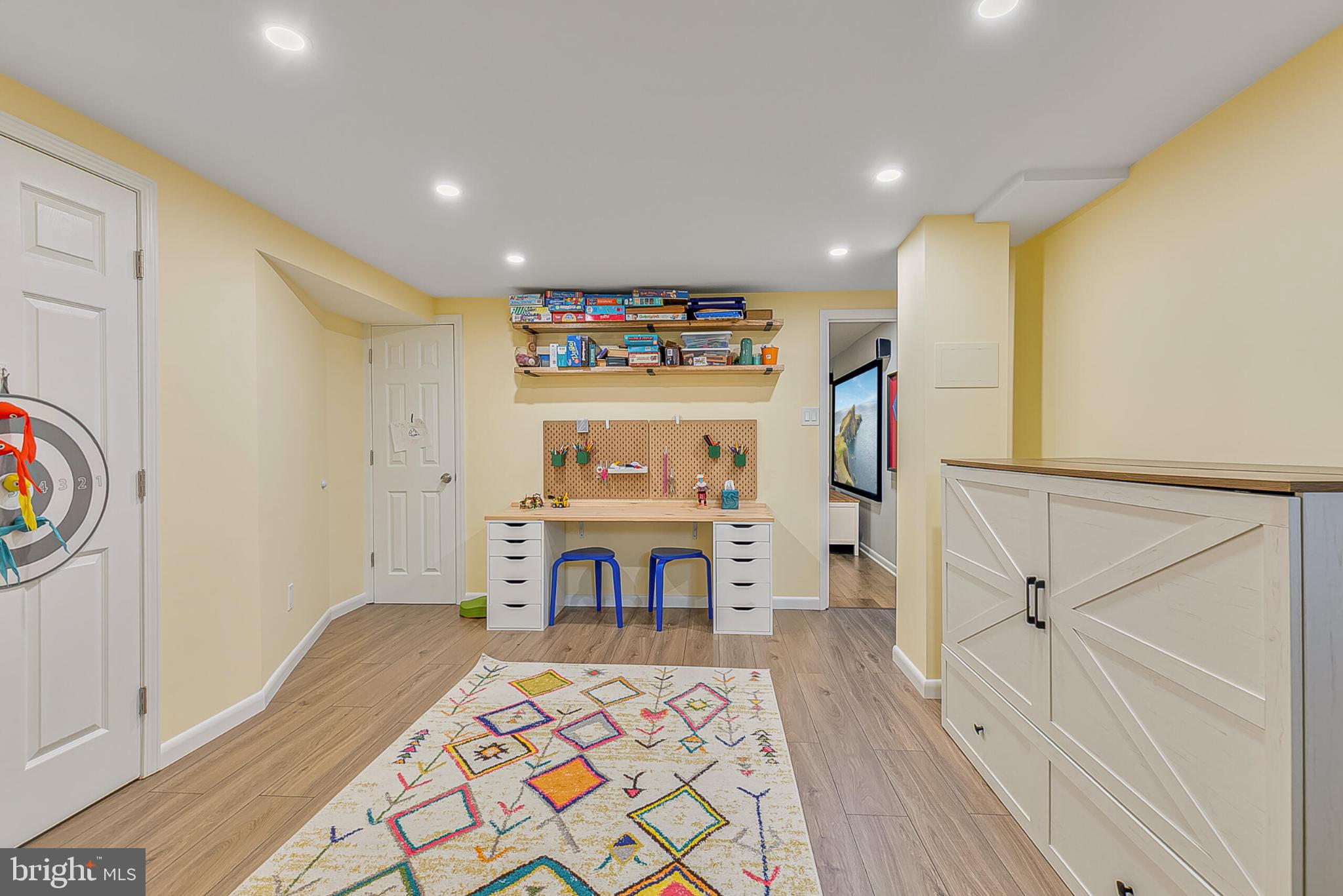 3419 Ramsgate Terrace Alexandria, VA 22309 - Photo 24 of 36 Bright and inviting creative workspace.