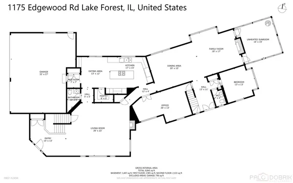 $2,550,000 | 1175 Edgewood Road, Lake Forest, IL 60045