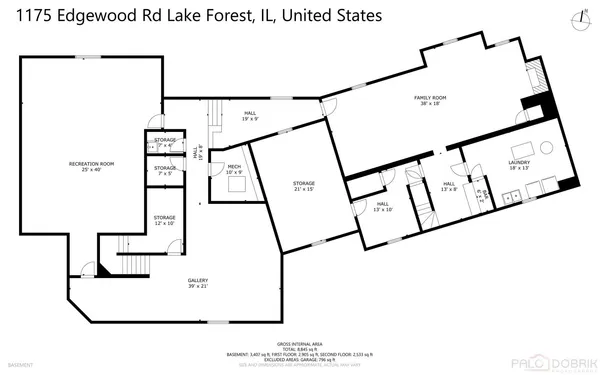 $2,550,000 | 1175 Edgewood Road, Lake Forest, IL 60045
