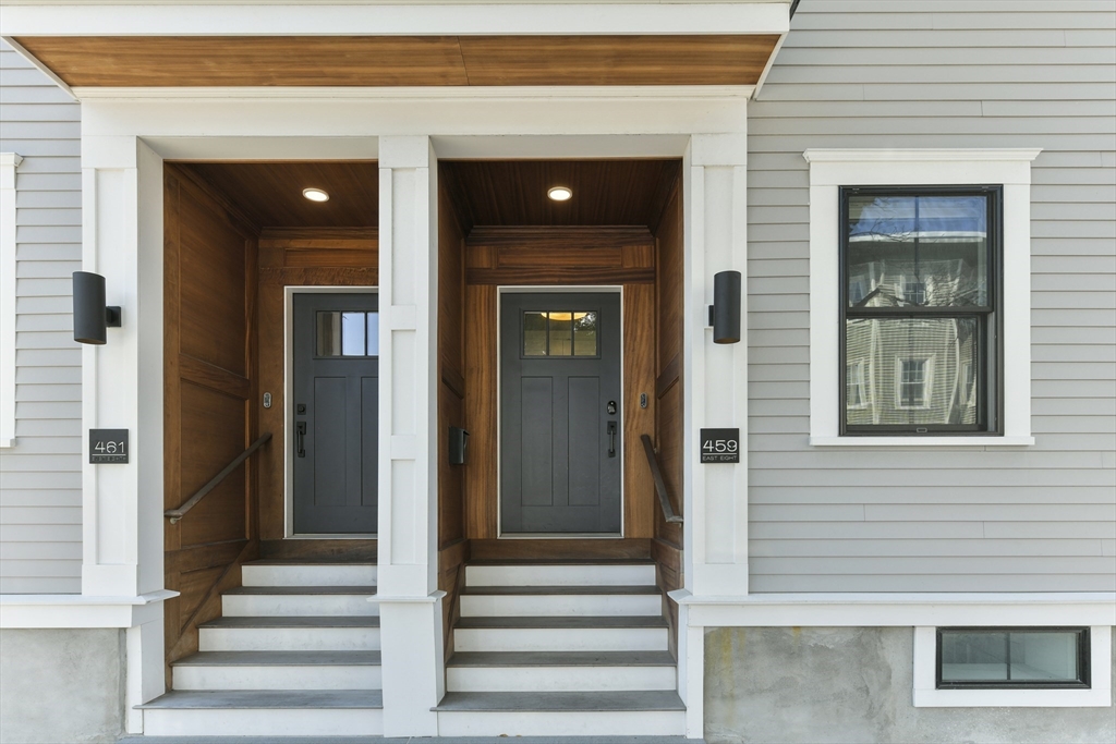 459 East 8th Street, Unit 1 Boston, MA 02127 - Photo 2 of 31 a view of a entryway door of the house