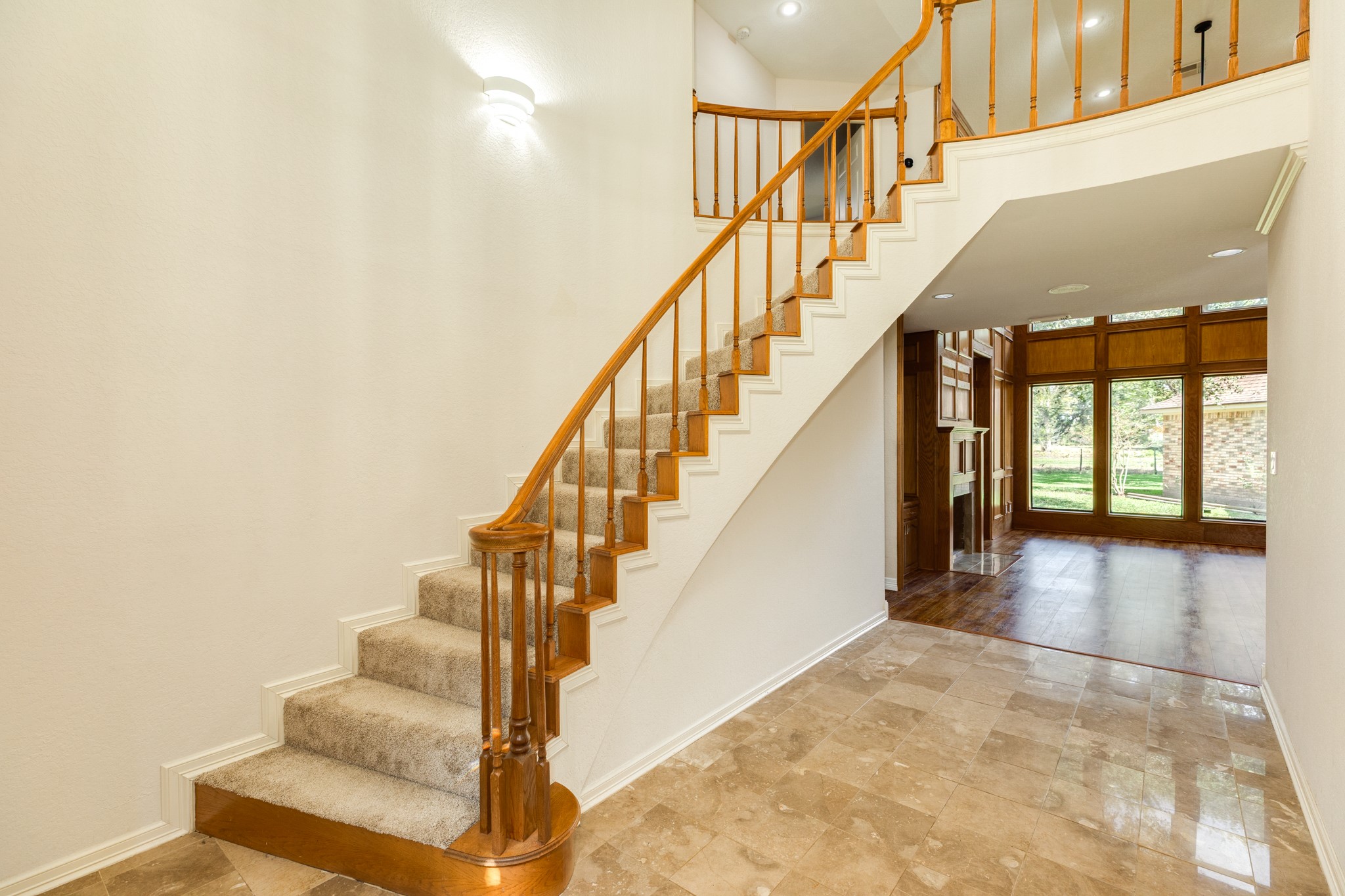 1600 Azalea Street Sweeny, TX 77480 - Photo 14 of 42 a view of entryway and hall with wooden floor