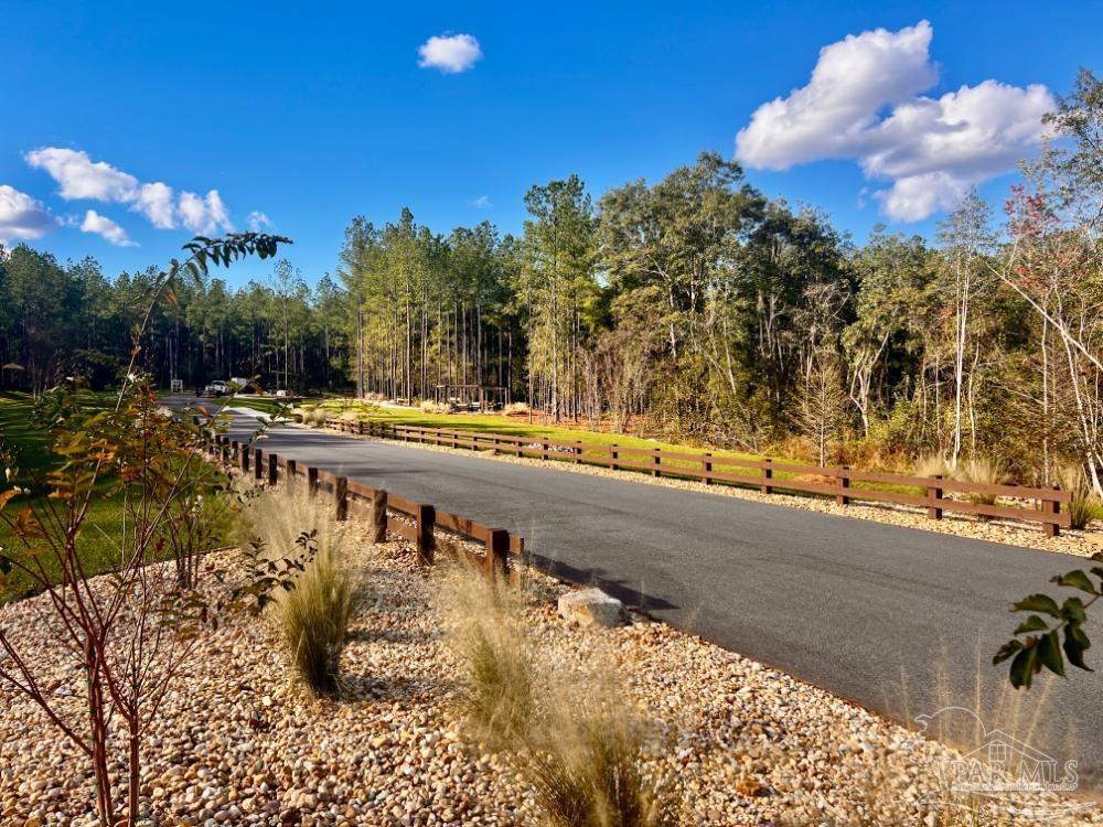 27 Ashbridge Lane Pace, FL 32571 - Photo 30 of 40 a view of a swimming pool with a yard