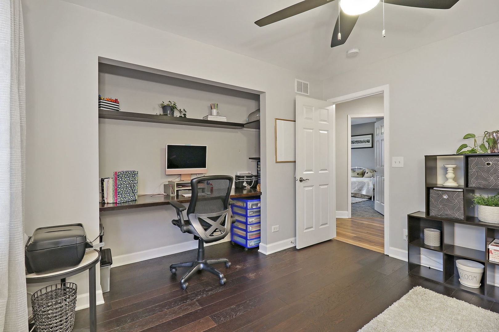 1468 Sutton Circle Wauconda, IL 60084 - Photo 17 of 33 a view of a workspace with furniture and wooden floor