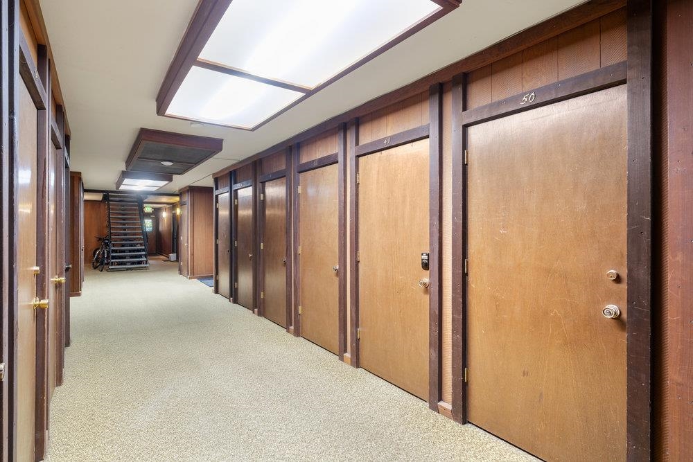 440 Shirley Cyn Road, Unit 50 Olympic Valley, CA 96146 - Photo 27 of 28 a view of hallway with stairs