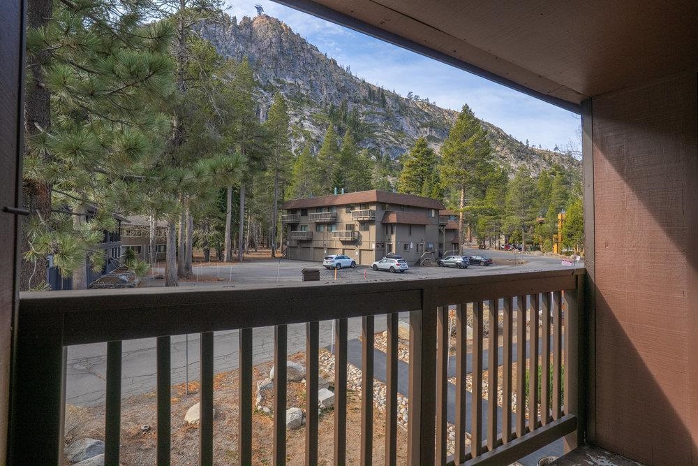 440 Shirley Cyn Road, Unit 50 Olympic Valley, CA 96146 - Photo 10 of 28 a view of a street from a balcony