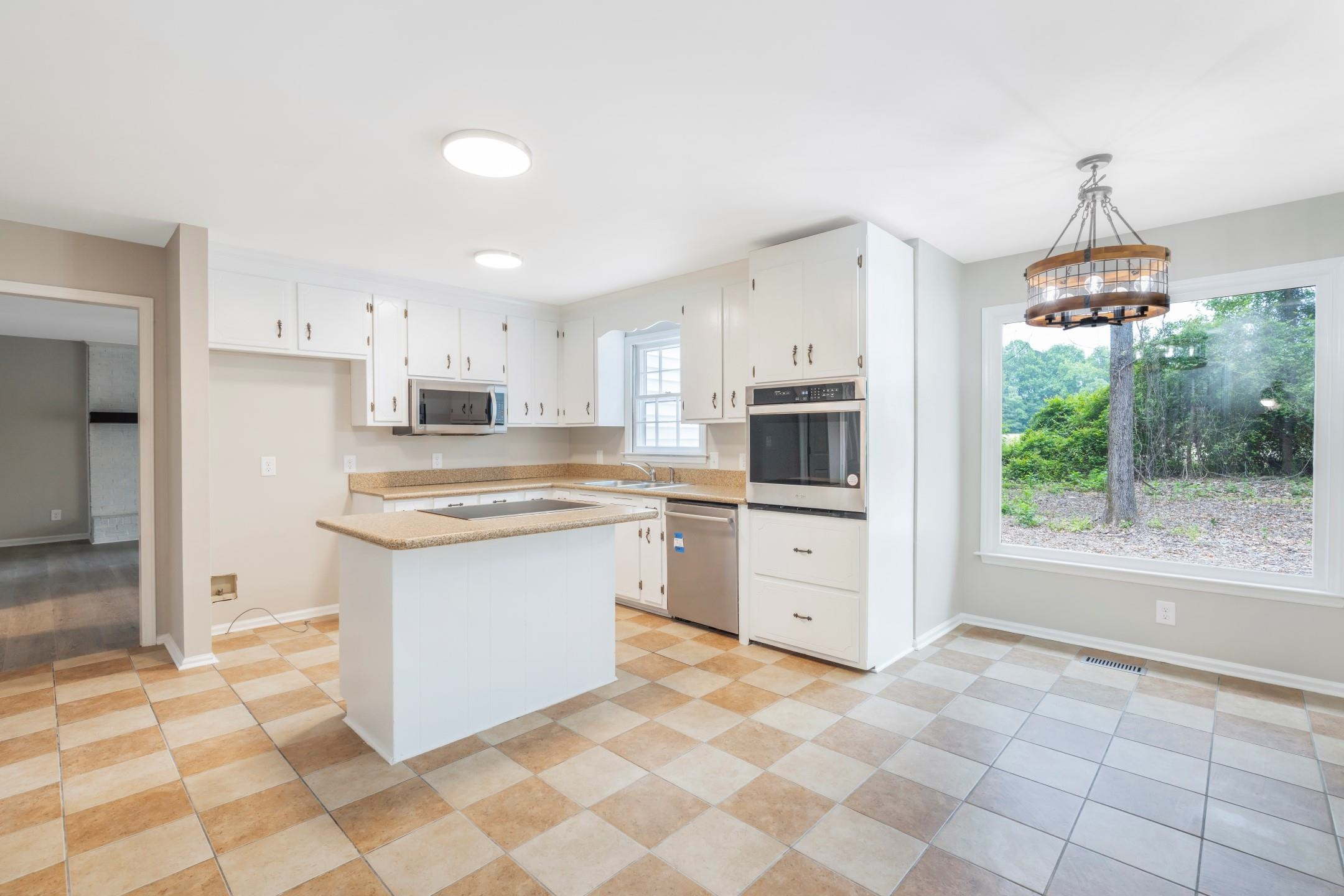 3597 Browns Pond Road Selma, NC 27576 - Photo 15 of 45 Huge Eat-in Kitchen with Picture Wiindow