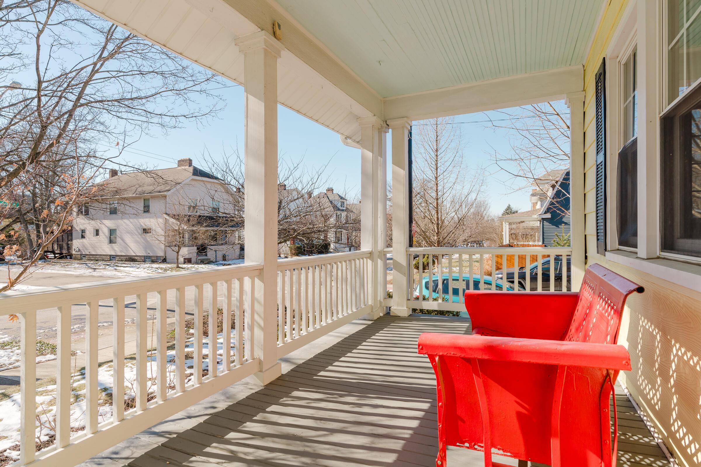 278 Crestview Road Columbus, OH 43202 - Photo 32 of 50 Enjoy a view of this coveted Clintonville neighborhood from the porch and get to know your neighbors.
