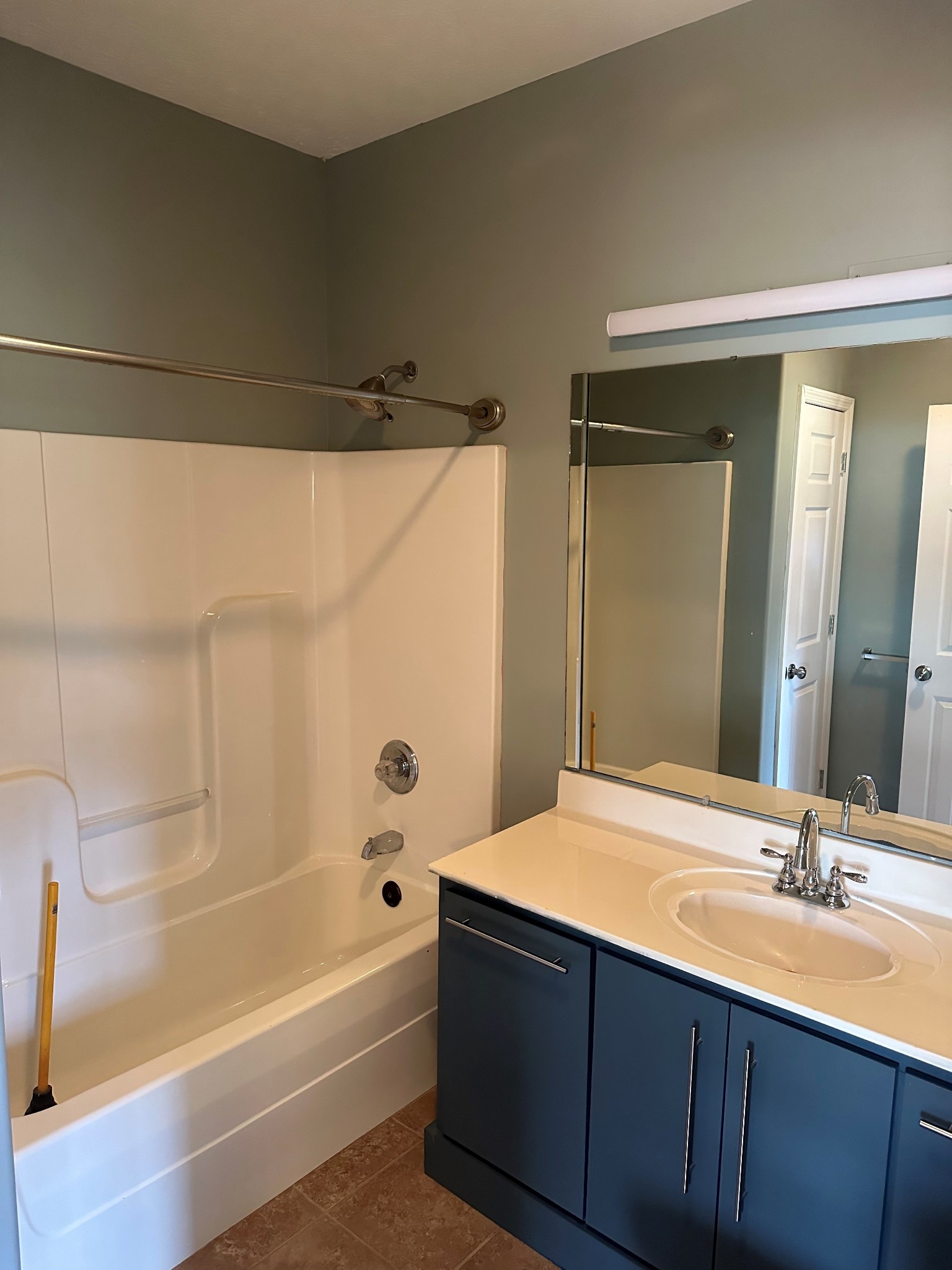 110 Case Road Prospect, TN 38477 - Photo 6 of 10 a bathroom with a tub sink and mirror