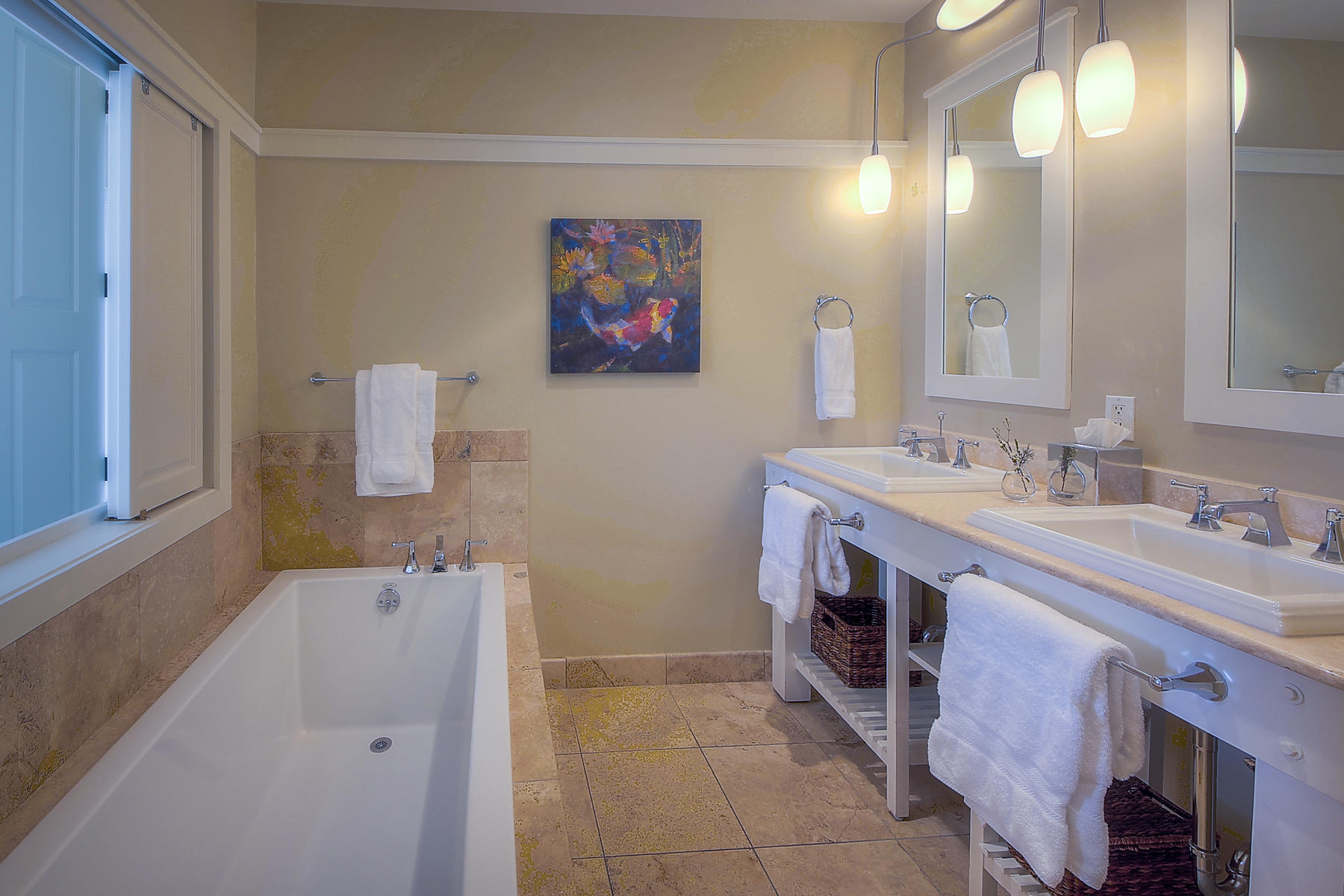 99 Compass Point Way South, Unit 208 Watersound, FL 32461 - Photo 4 of 17 a bathroom with a sink a vanity and a mirror
