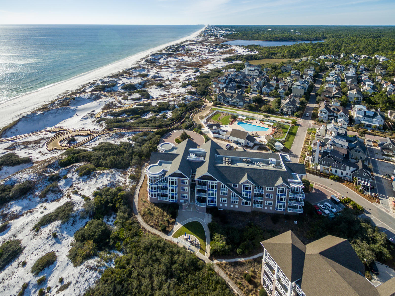 99 Compass Point Way South, Unit 208 Watersound, FL 32461 - Photo 8 of 17 a view of a balcony with an outdoor space