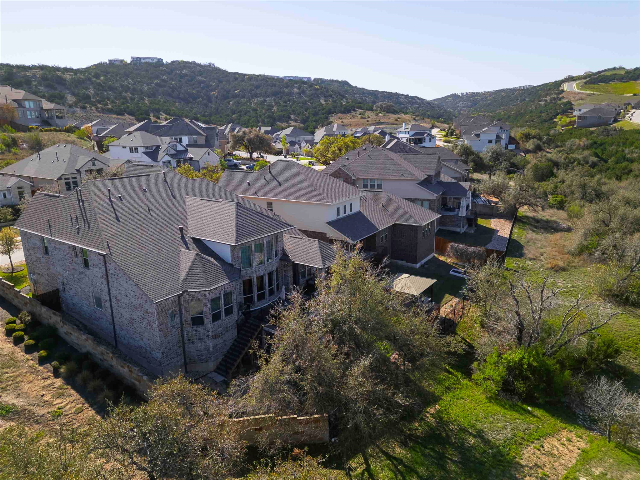 17821 Limestone Spring Lane Austin, TX 78738 - Photo 34 of 40 an aerial view of multiple house