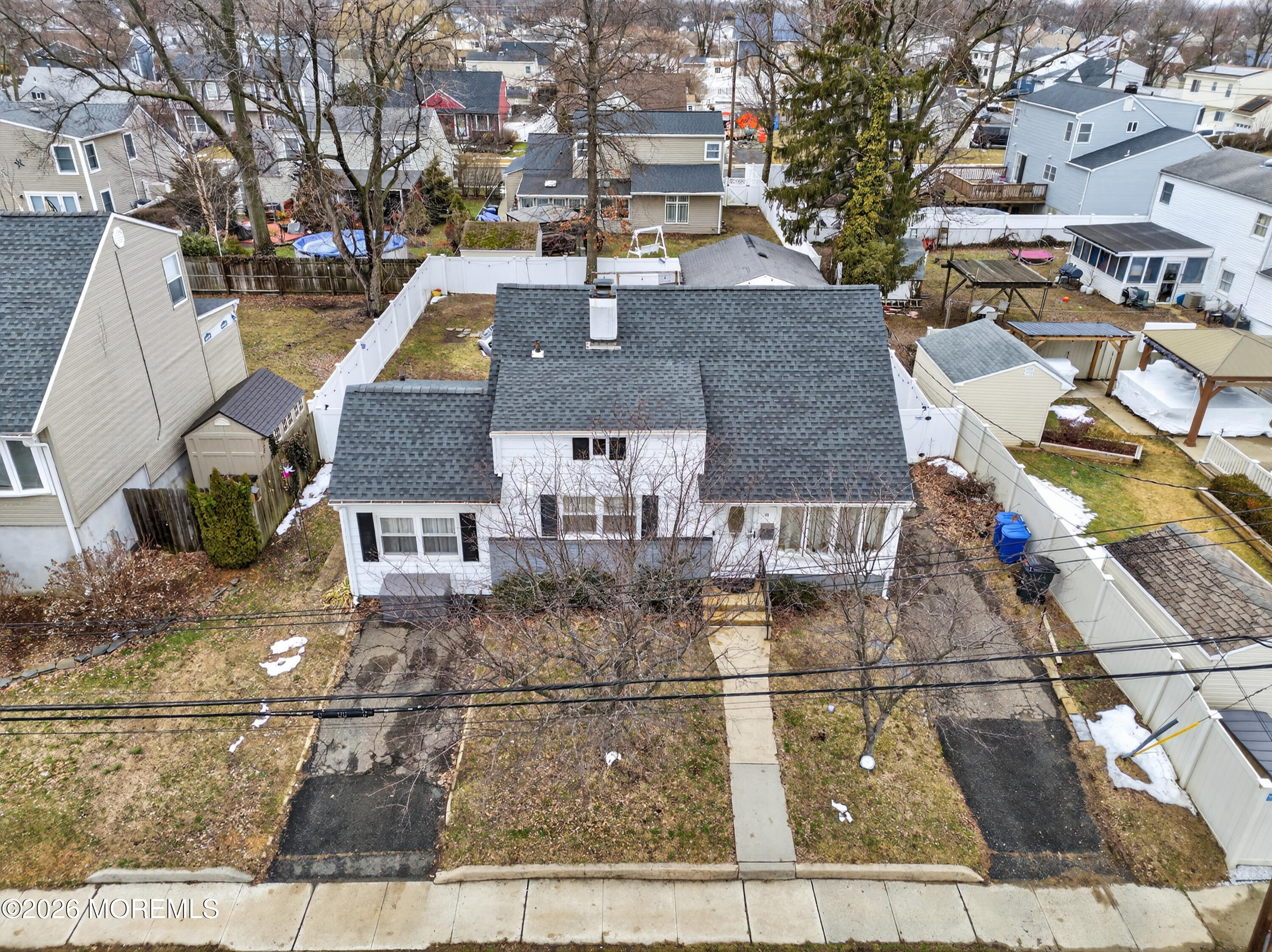 21 Anderson Street Union Beach, NJ 07735 - Photo 30 of 40 an aerial view of residential houses