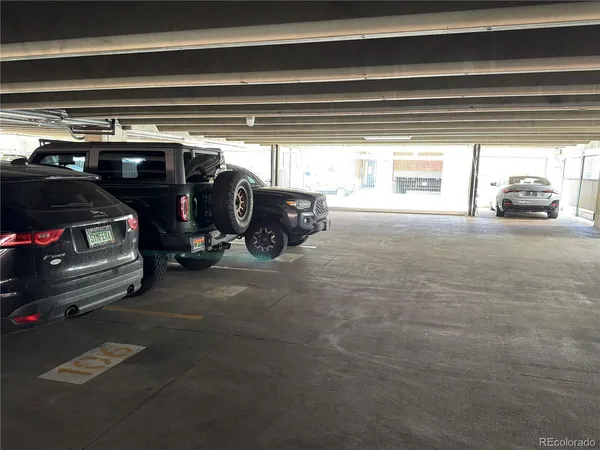 a view of car parking