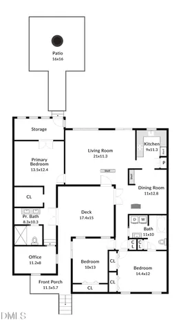 $287,500 | 437 Windy Beach, Sanford, NC 27332