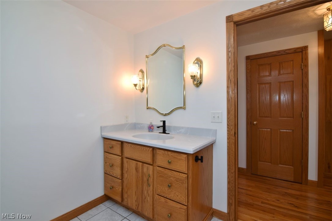 15227 Leroy Road Thompson, OH 44086 - Photo 24 of 50 Full bathroom vanity.