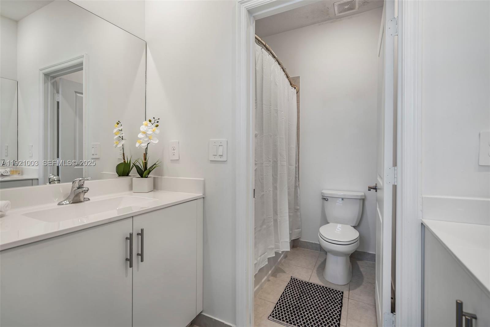 21189 Southwest 127th Court Miami, FL 33177 - Photo 29 of 46 a bathroom with a sink and a mirror