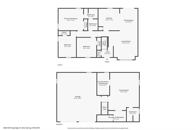 $260,000 | 2804 Northwest Kingsridge Drive, Blue Springs, MO 64015